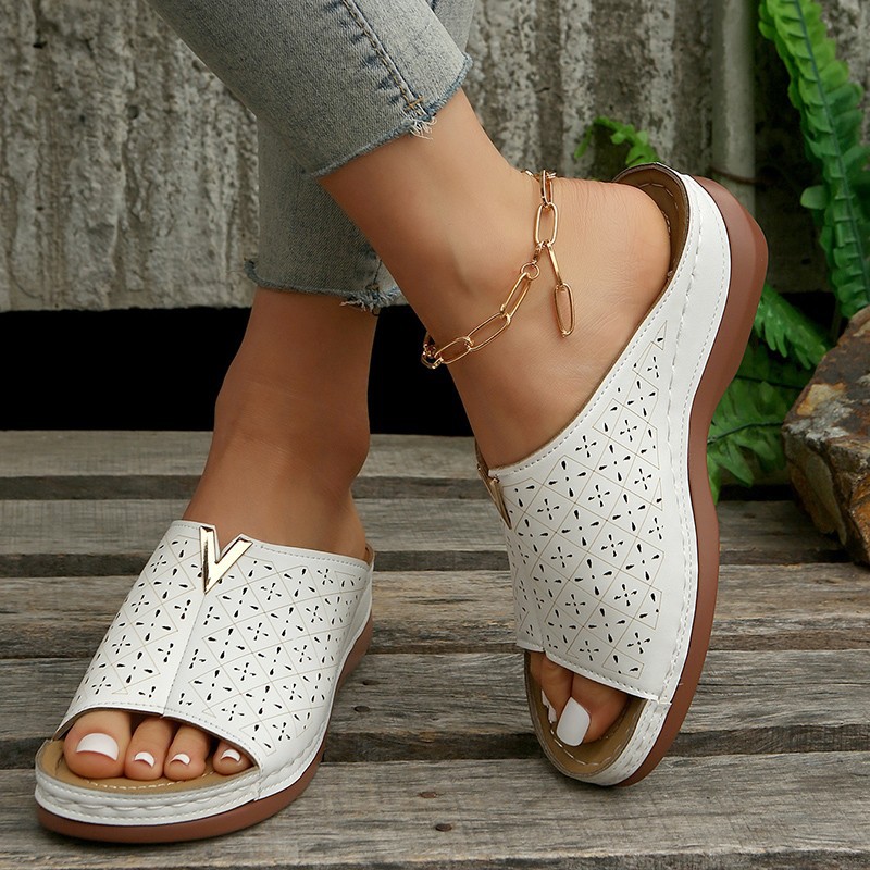 Last Day 50 OFF Women's Platform Sandals Wedge Ankle Strap Open Toe Sandals-Comfort & Reliable