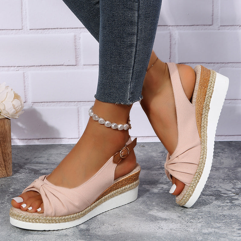 ONLY TODAY 50% OFF 🔥 Paris Casual Flatform Daily Comfy Memory Sandals-Comfort & Reliable