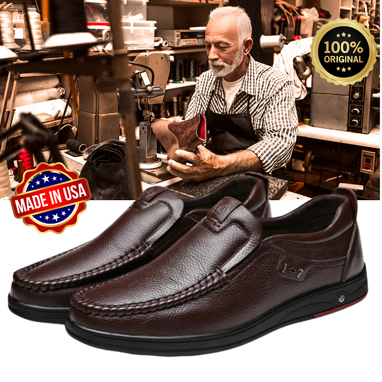 Men's Comfortable Relaxed Fit Lightweight Breathable Arch Support Cushioned Walking Shoes-Comfort & Reliable