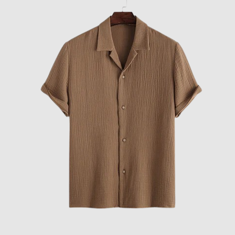 Men loose cotton linen casual shirt-Comfort & Reliable