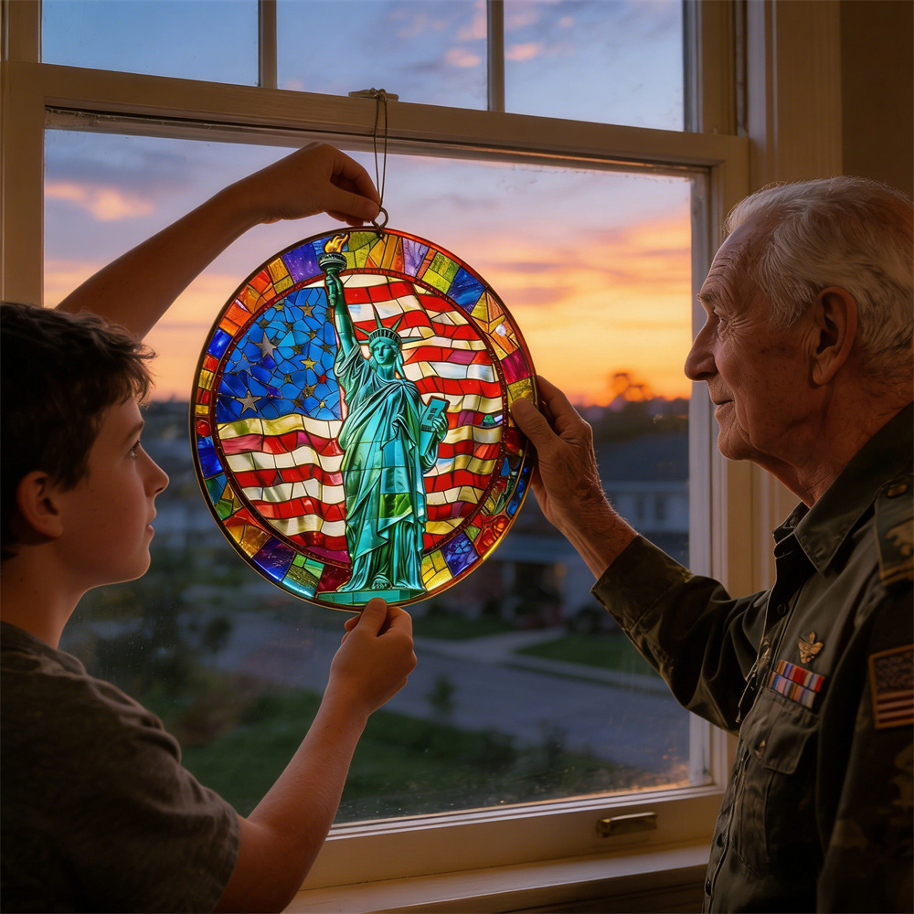 Not Just a Suncatcher - It's a Piece of the American Sky-Comfort & Reliable