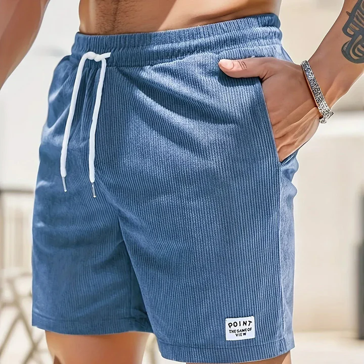Men's corduroy shorts-Comfort & Reliable