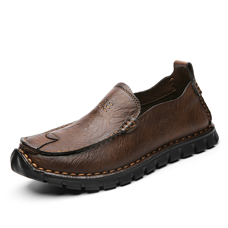 Handmade Men's sports non-slip soft-soled Cowhide leather shoes(Limited 70%off ⏰)-Comfort & Reliable