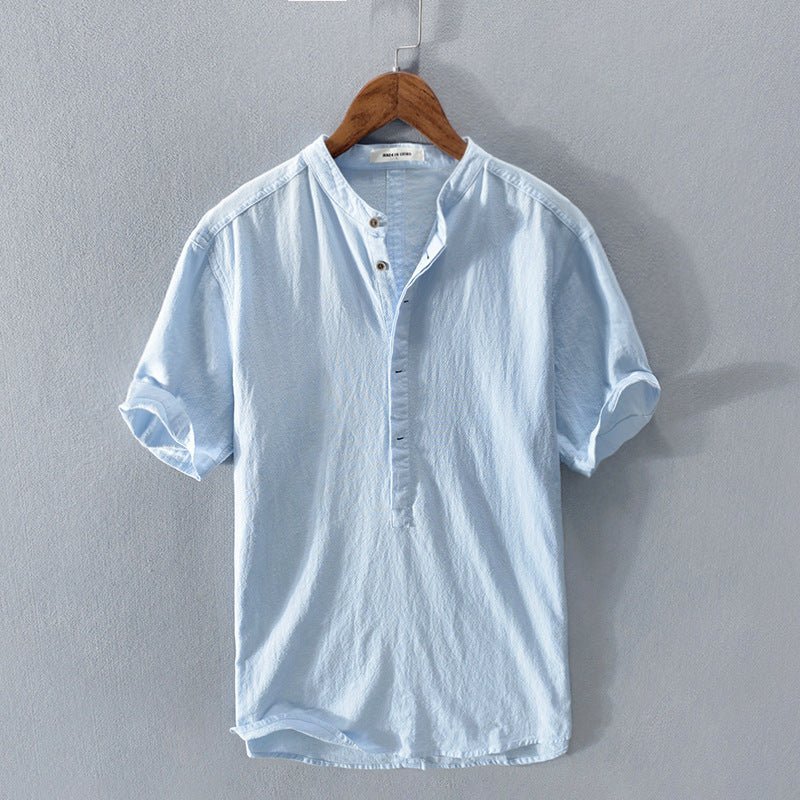 Provence Linen Cotton Shirt-Comfort & Reliable