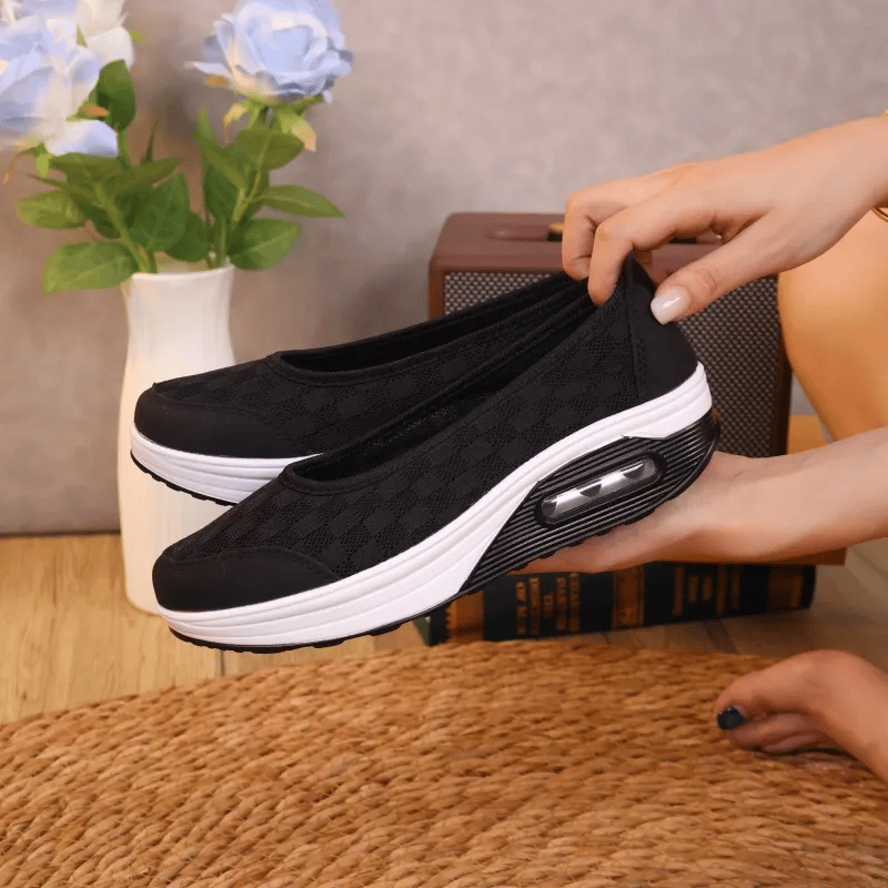 🌸🎉 Trendy Must-Have! Only a Few Left! ✨🥿💫Women's Daily Comfortable Breathable Shockproof Arch Support Orthopedic Slip-on Sneakers-Comfort & Reliable