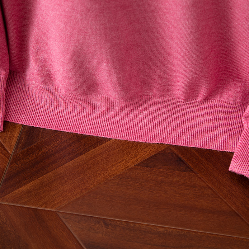 Men's Long Sleeve Cashmere Sweater-Comfort & Reliable