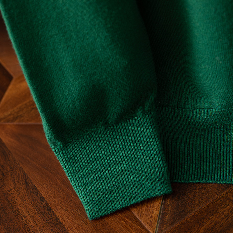 Men's Long Sleeve Cashmere Sweater-Comfort & Reliable
