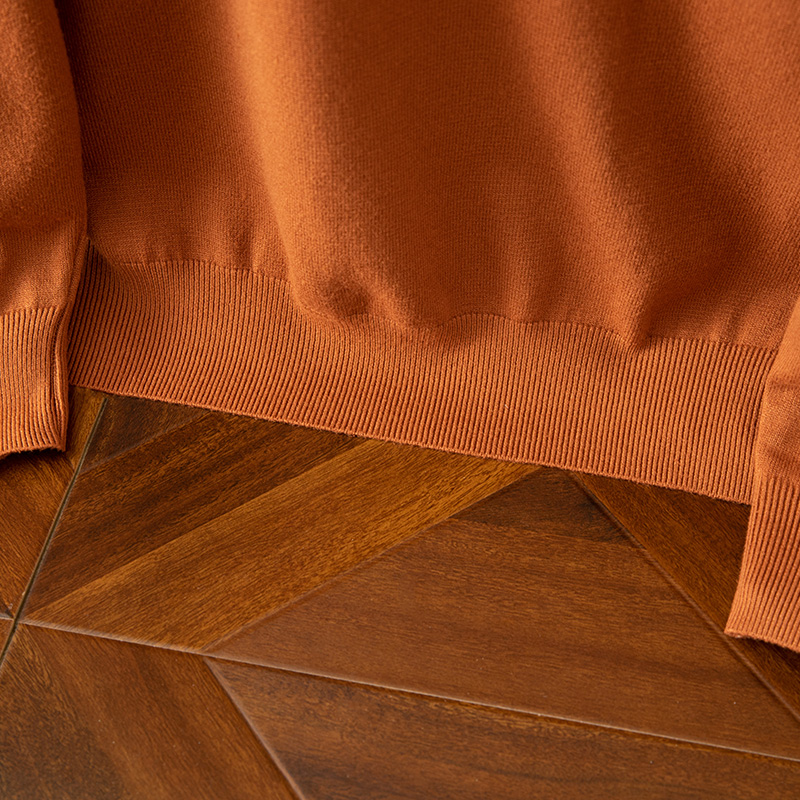 Men's Long Sleeve Cashmere Sweater-Comfort & Reliable