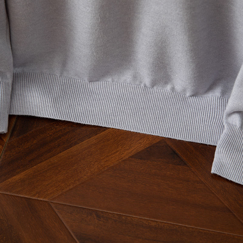 Men's Long Sleeve Cashmere Sweater-Comfort & Reliable