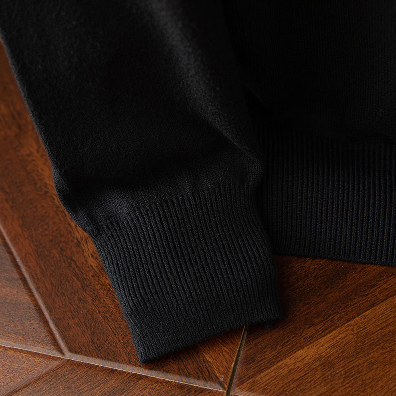 Men's Long Sleeve Cashmere Sweater-Comfort & Reliable