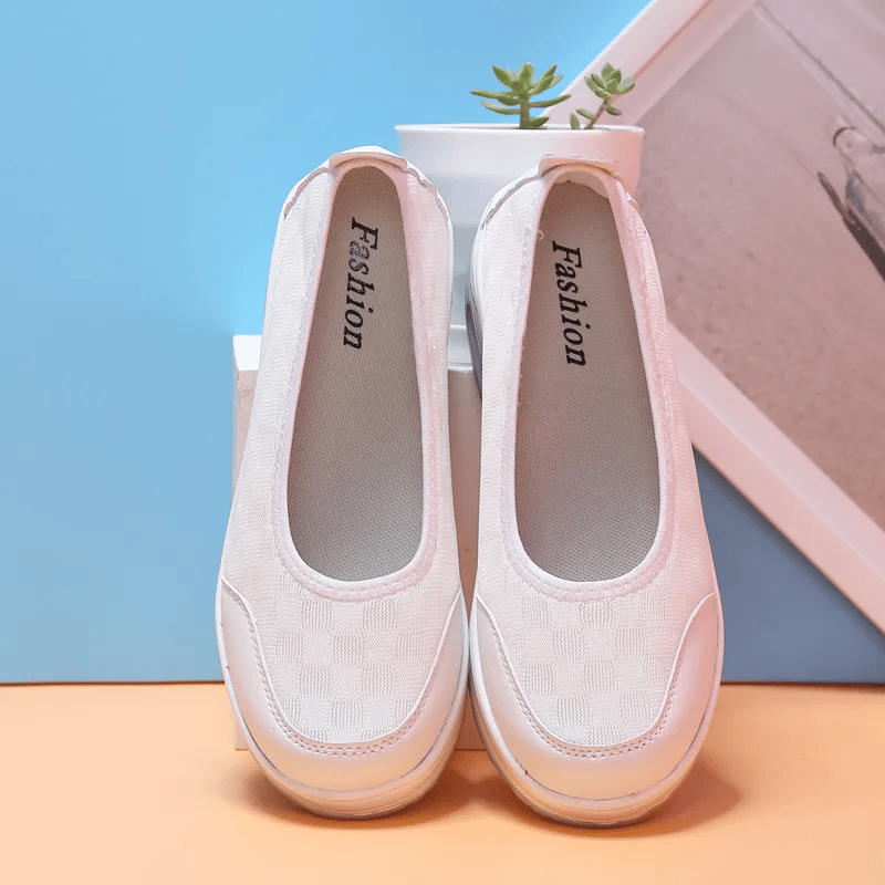 🌸🎉 Trendy Must-Have! Only a Few Left! ✨🥿💫Women's Daily Comfortable Breathable Shockproof Arch Support Orthopedic Slip-on Sneakers-Comfort & Reliable