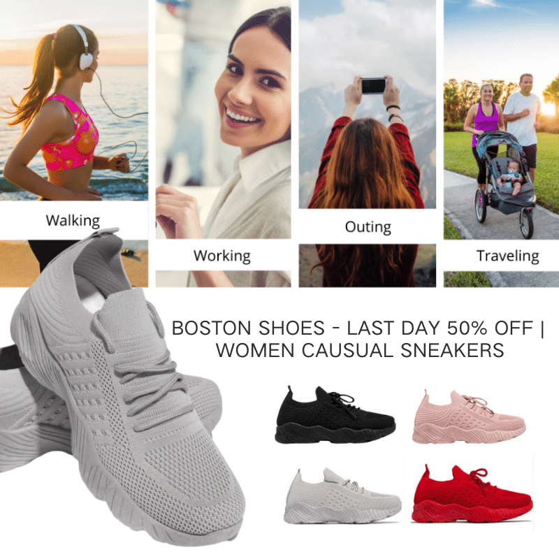 WOMEN CASUAL SNEAKERS (BUY 2+ GET 10% OFF PER ITEM)-Comfort & Reliable