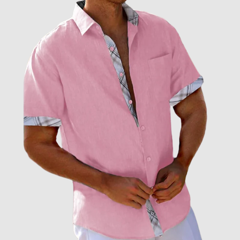 Men's Linen Shirt Summer Shirt Casual Shirt Beach Shirt-Comfort & Reliable