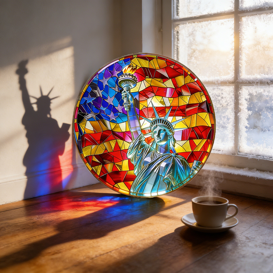 Not Just a Suncatcher - It's a Piece of the American Sky-Comfort & Reliable