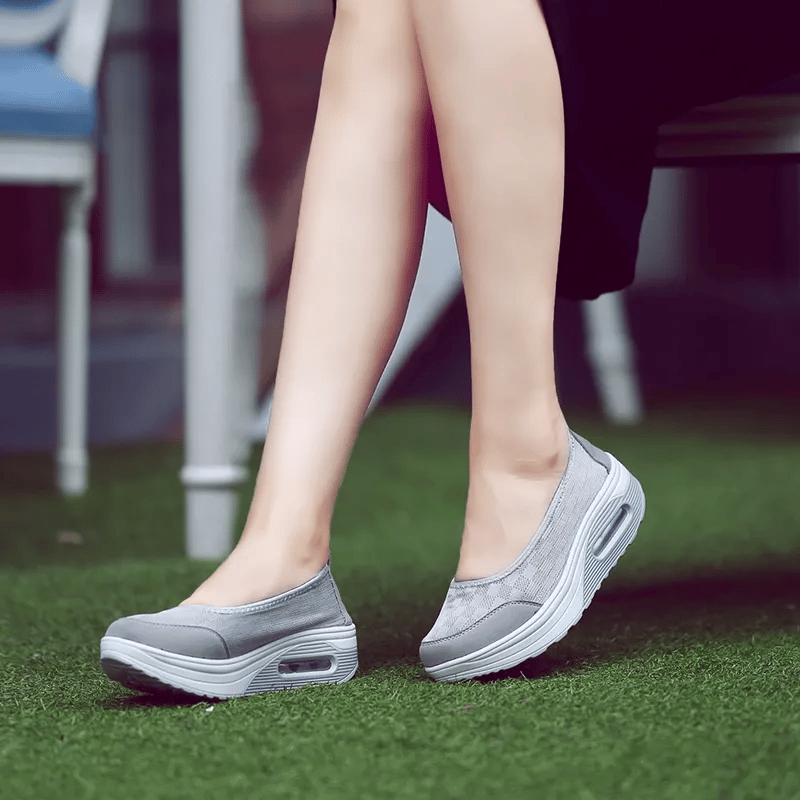🌸🎉 Trendy Must-Have! Only a Few Left! ✨🥿💫Women's Daily Comfortable Breathable Shockproof Arch Support Orthopedic Slip-on Sneakers-Comfort & Reliable