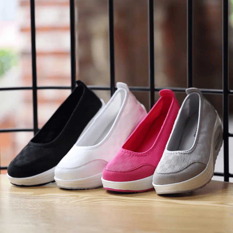 🌸🎉 Trendy Must-Have! Only a Few Left! ✨🥿💫Women's Daily Comfortable Breathable Shockproof Arch Support Orthopedic Slip-on Sneakers-Comfort & Reliable