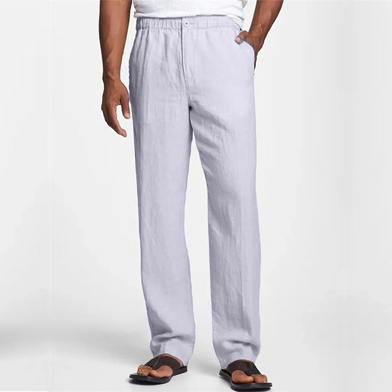 Men's Cotton Linen Pants-Comfort & Reliable