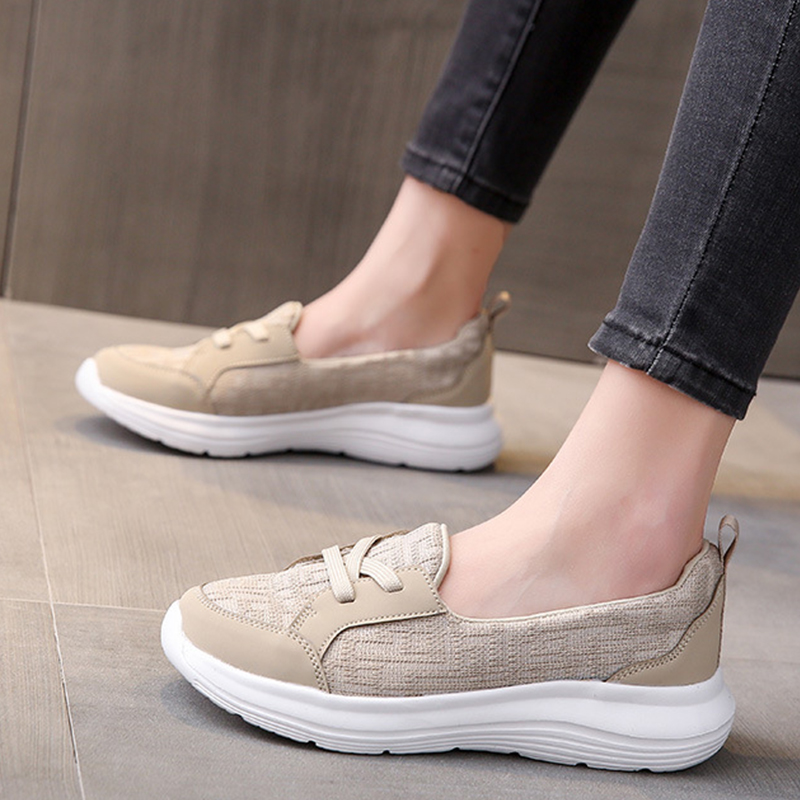🔥Last Day Promotion 50% OFF - Orthopedic Women's Breathable Slip On Arch Support Non-slip Shoes-Comfort & Reliable