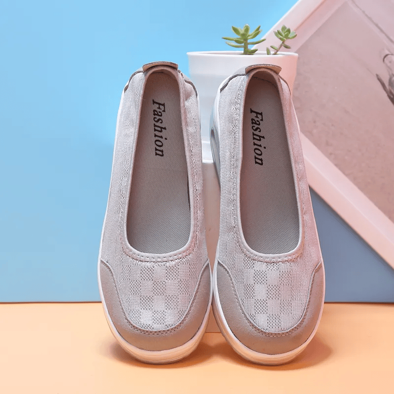 🌸🎉 Trendy Must-Have! Only a Few Left! ✨🥿💫Women's Daily Comfortable Breathable Shockproof Arch Support Orthopedic Slip-on Sneakers-Comfort & Reliable