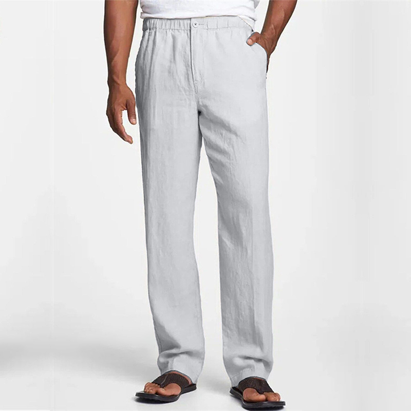 Men's Cotton Linen Pants-Comfort & Reliable