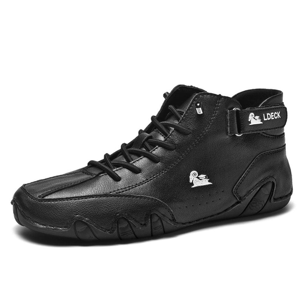 ⏰Promotion - 60% OFF🔥Barefoot Shoes Italian - Suede Velcro High Boots-Comfort & Reliable