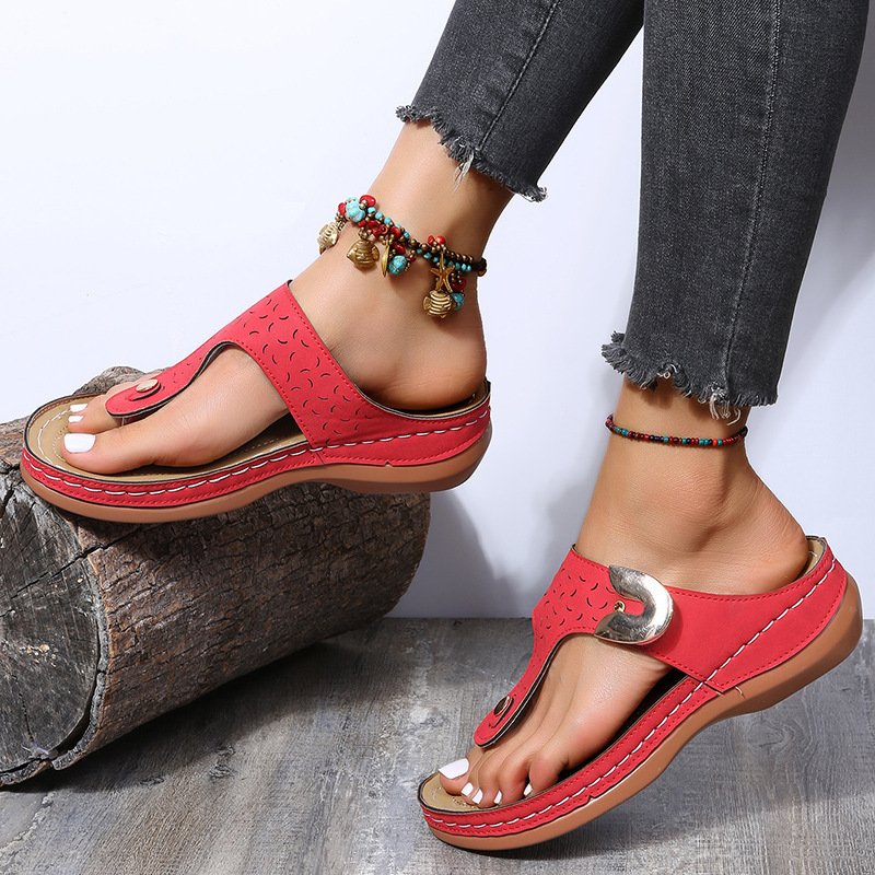 WOMEN  SOFT FOOTBED ORTHOPEDIC ARCH-SUPPORT SANDALS-Comfort & Reliable
