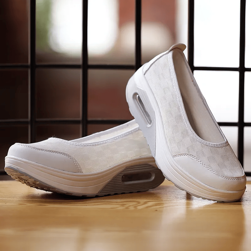 🌸🎉 Trendy Must-Have! Only a Few Left! ✨🥿💫Women's Daily Comfortable Breathable Shockproof Arch Support Orthopedic Slip-on Sneakers-Comfort & Reliable