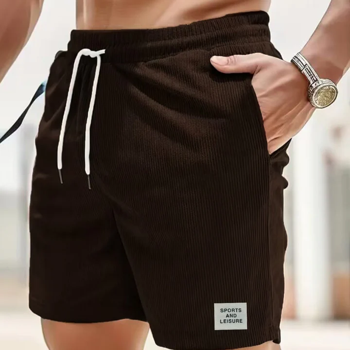 Men's corduroy shorts-Comfort & Reliable