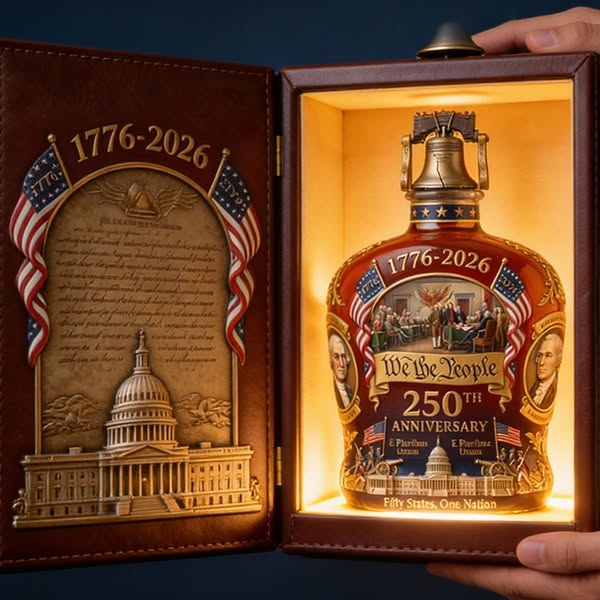 U.S. 250th Anniversary Commemorative Whiskey Decanter 1776-2026 (🎁BUY 2 FREE SHIPPING)-Comfort & Reliable