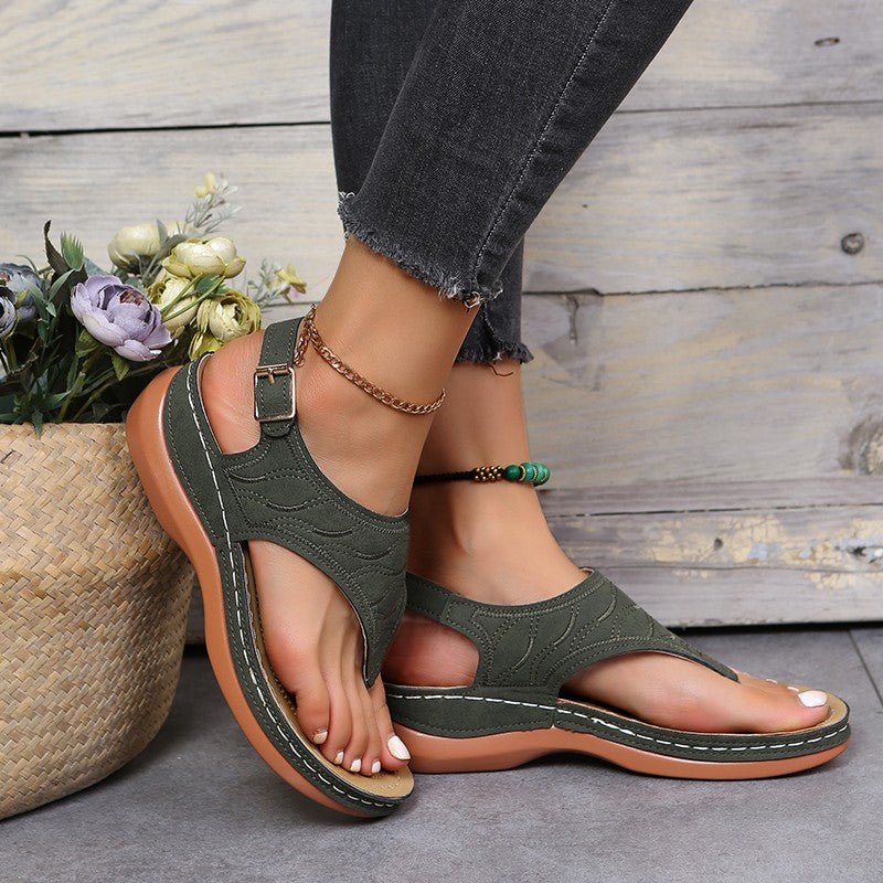 [Clearance Sale 49% OFF] - Women's Orthotic Sandals-Foot Pain Relief-Comfort & Reliable