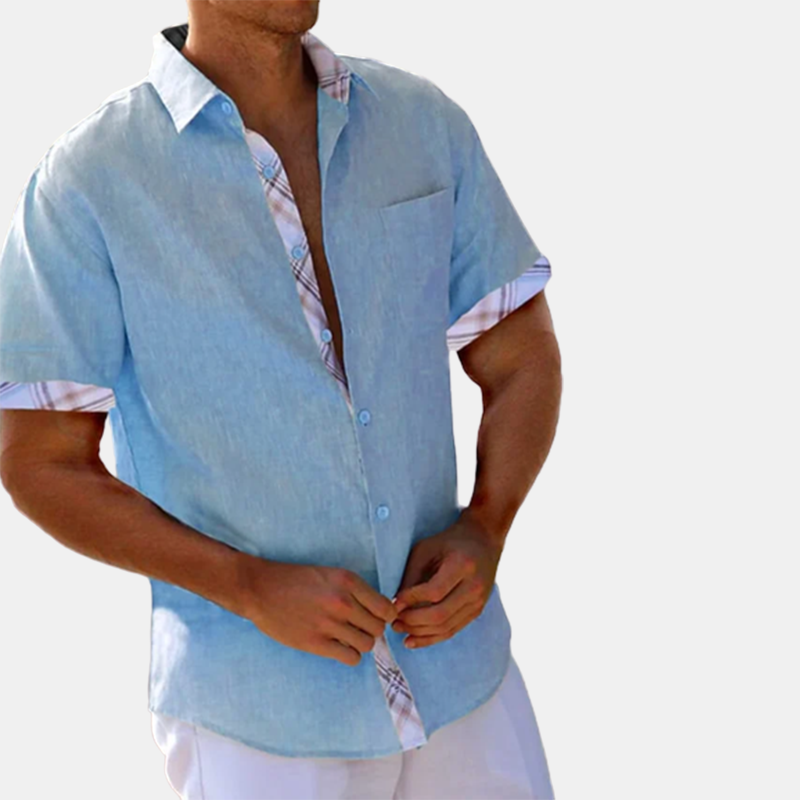 Men's Linen Shirt Summer Shirt Casual Shirt Beach Shirt-Comfort & Reliable