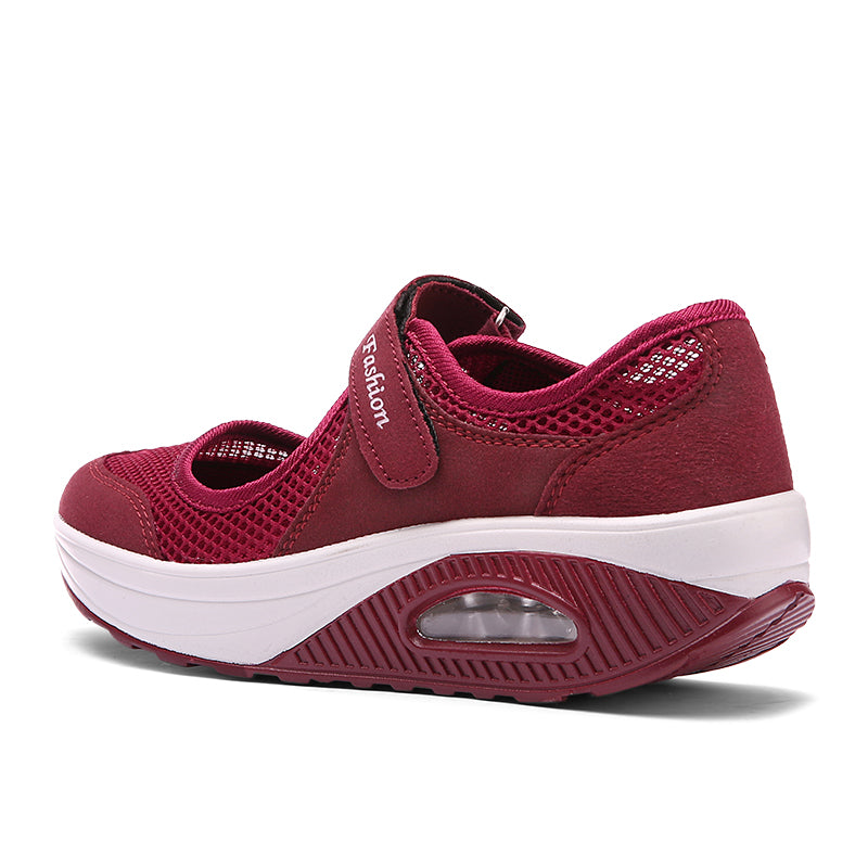 Fashionable Mesh Breathable Lightweight Women's Casual Sports Shoes-Comfort & Reliable