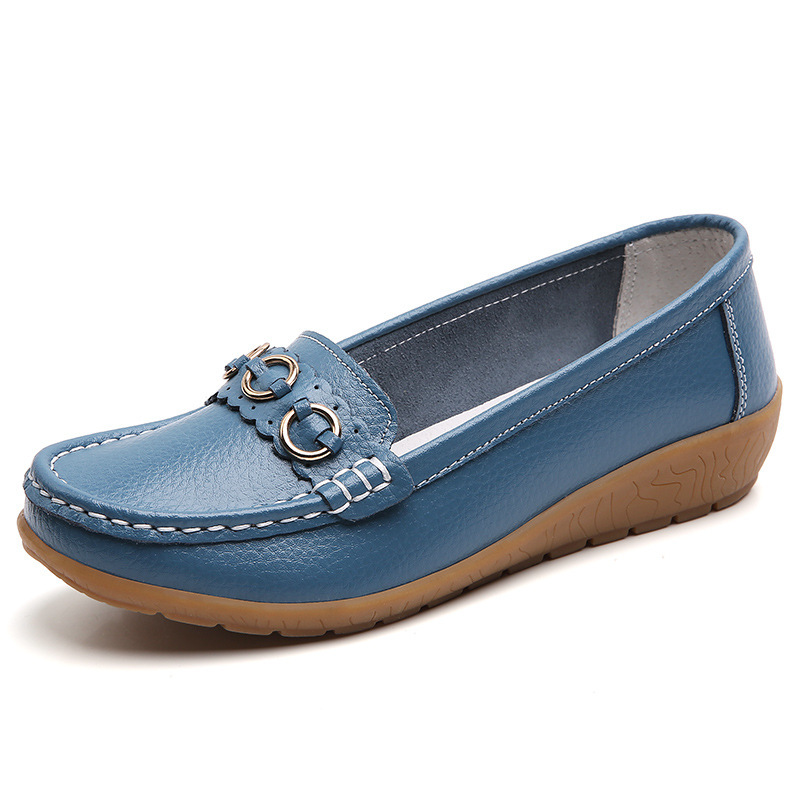 Women's Versatile Leather Lightweight Loafers