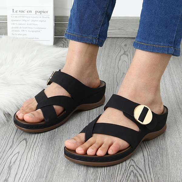 Womens Comfortable Breathable Light-weight Walking Arch Support Sandals-Comfort & Reliable