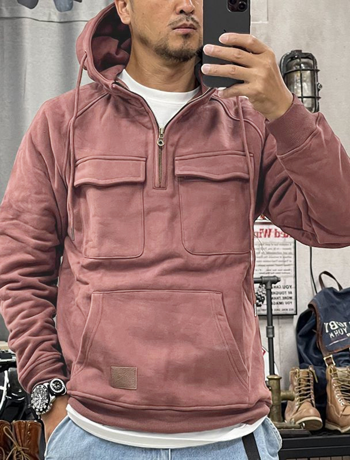 🎁Christmas Hot Sale💥Men's Loose Fit Sweatshirt Hoodie-Comfort & Reliable