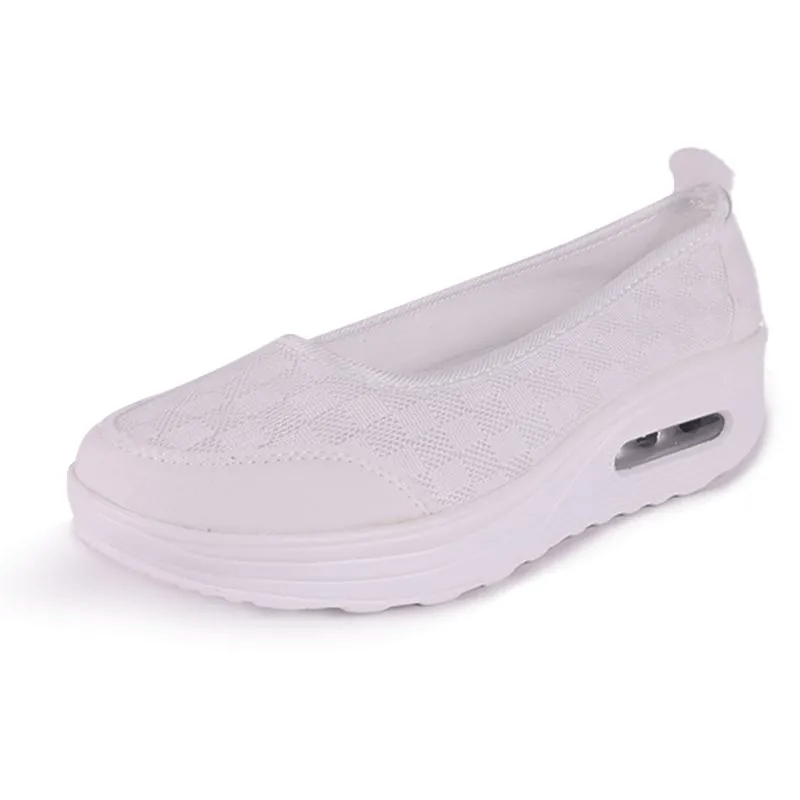🌸🎉 Trendy Must-Have! Only a Few Left! ✨🥿💫Women's Daily Comfortable Breathable Shockproof Arch Support Orthopedic Slip-on Sneakers-Comfort & Reliable