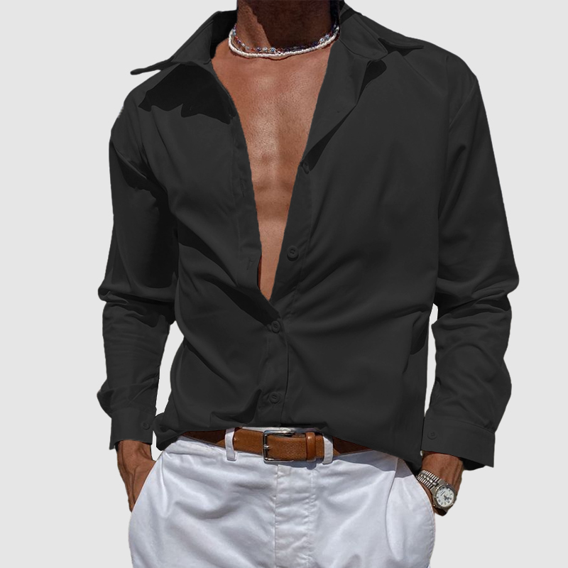 Men's exquisite long -sleeved shirt-Comfort & Reliable