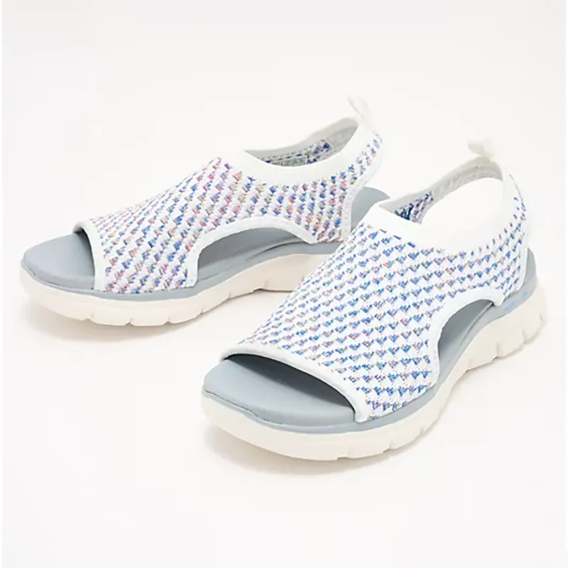 🔥LAST DAY 49% OFF -2025 Premium Elastic Mesh Knitted Orthotic Sandals-Comfort & Reliable