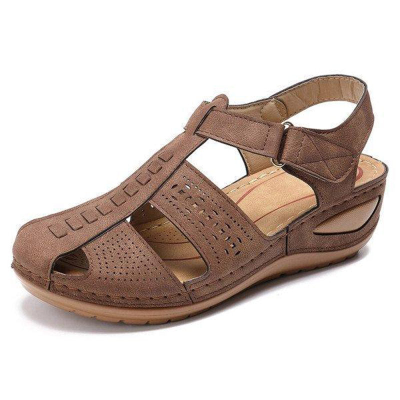 Women's Sandals Round Toe Wedge Sandals-Comfort & Reliable