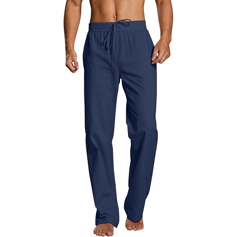 Summer Breathable Cotton Linen Hemp Loose Relaxed Sports Pants-Comfort & Reliable