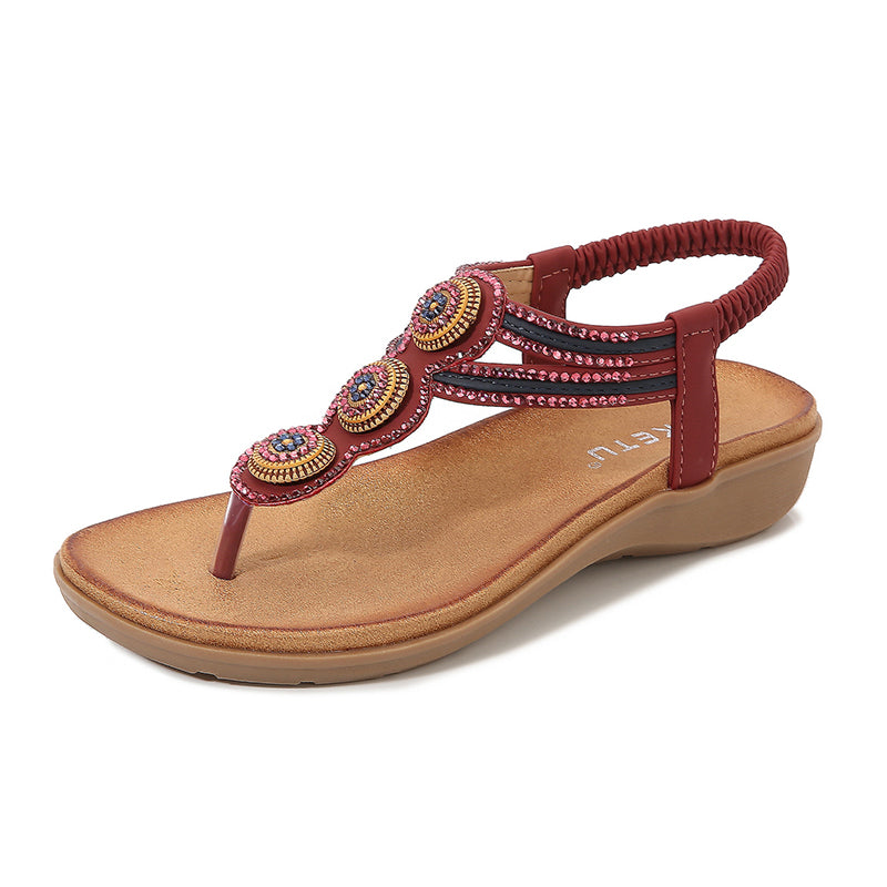 Women's Comfy Flat Sandals - SIKETU-Comfort & Reliable