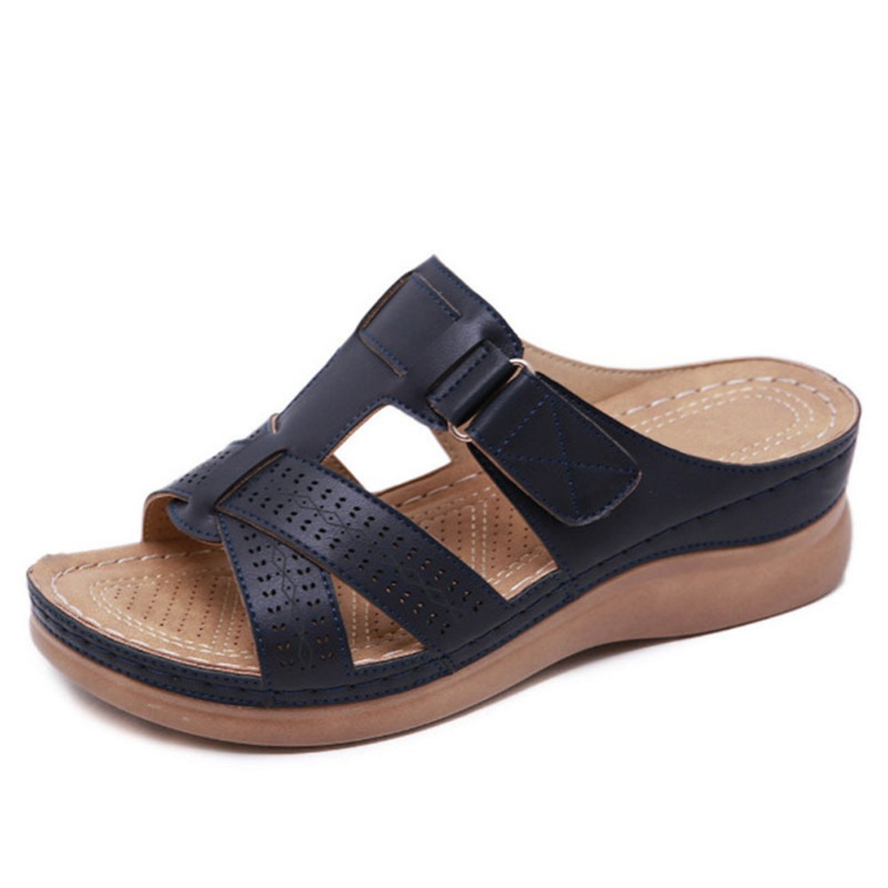 LAST DAY 49% OFF WOMEN PREMIUM LEATHER ORTHOPEDIC SANDALS-Comfort & Reliable
