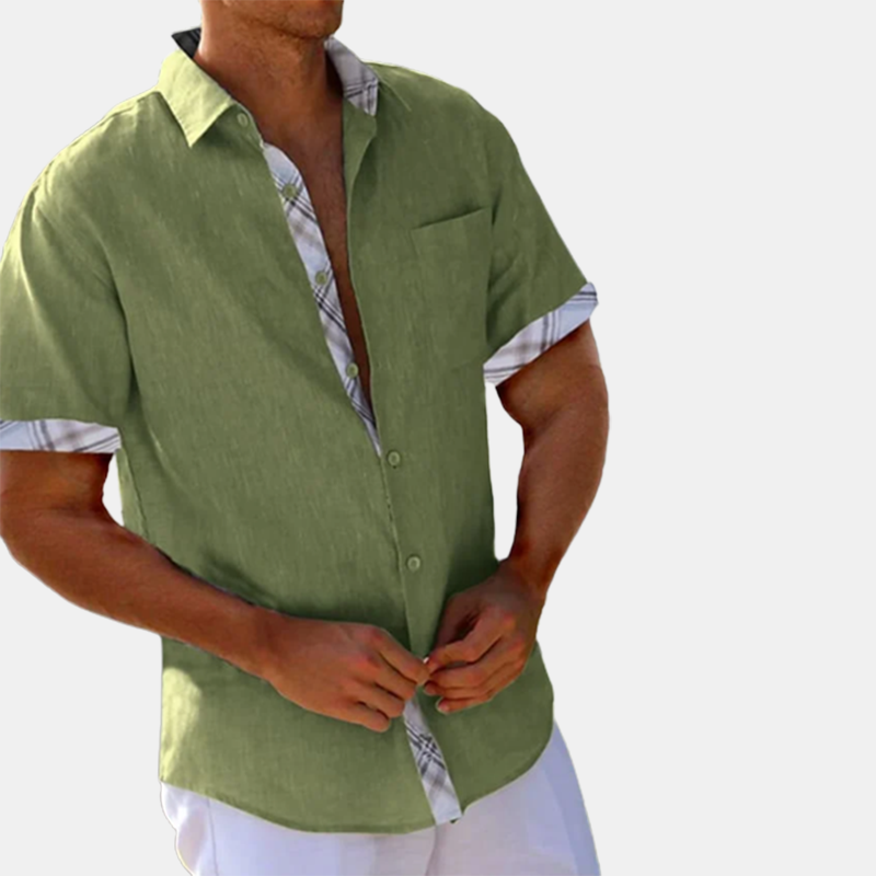 Men's Linen Shirt Summer Shirt Casual Shirt Beach Shirt-Comfort & Reliable