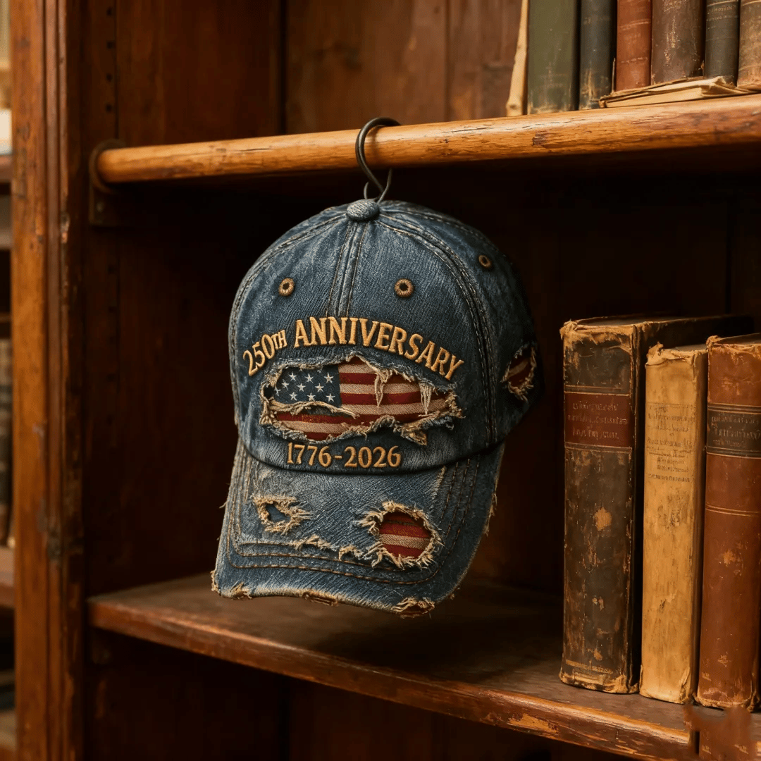 US 250th Anniversary Casual Print Hat-Comfort & Reliable