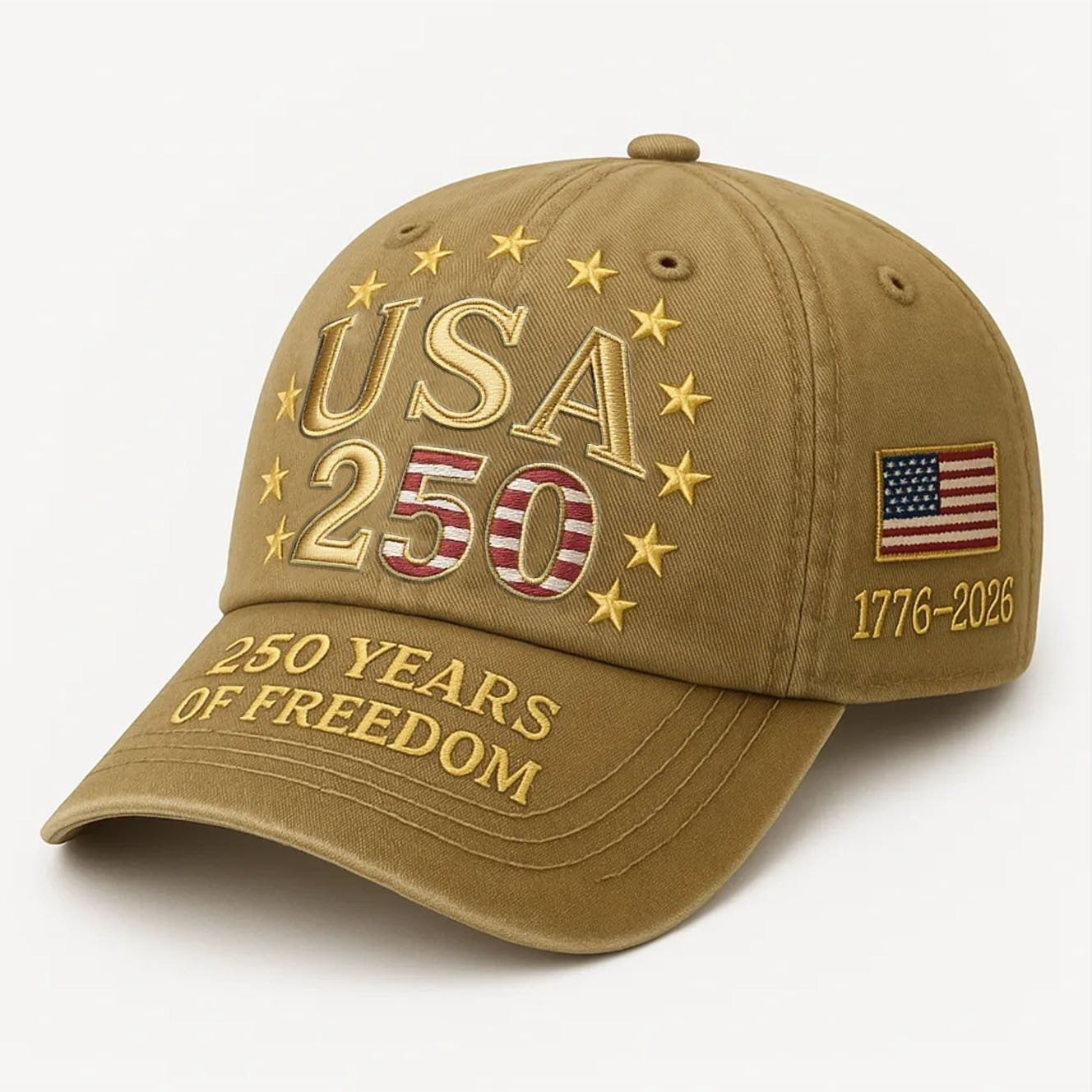 United States 250th Anniversary Cap-Comfort & Reliable