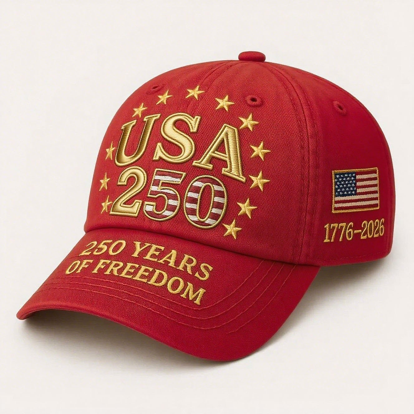 United States 250th Anniversary Cap-Comfort & Reliable