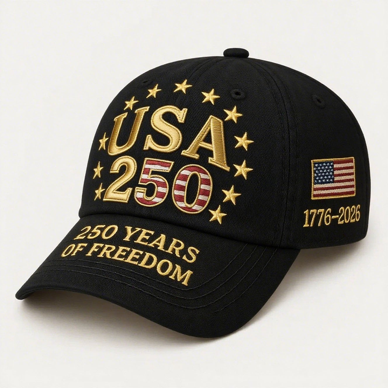United States 250th Anniversary Cap-Comfort & Reliable