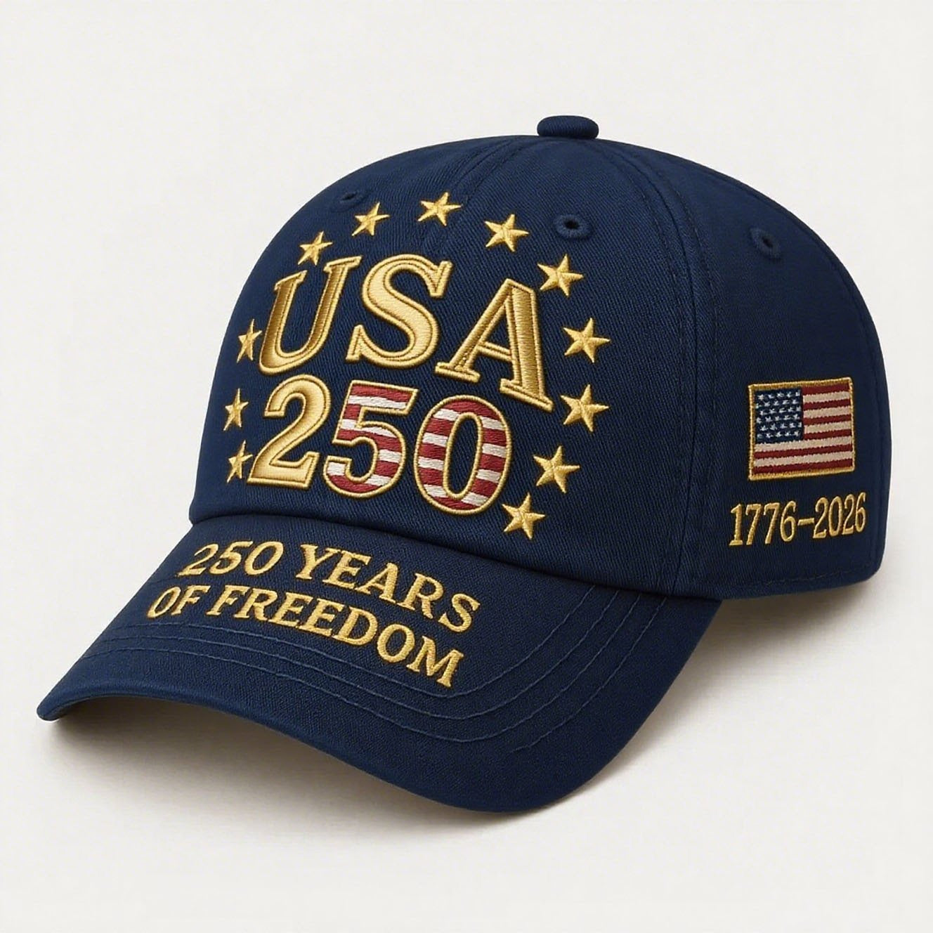 United States 250th Anniversary Cap-Comfort & Reliable