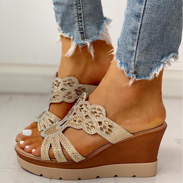 Women's Platform Wedge Casual Sandals-Comfort & Reliable