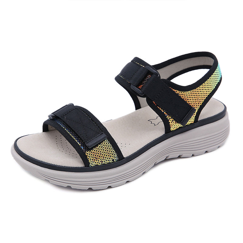 Women Opened Toe Wedges Sandals-Comfort & Reliable